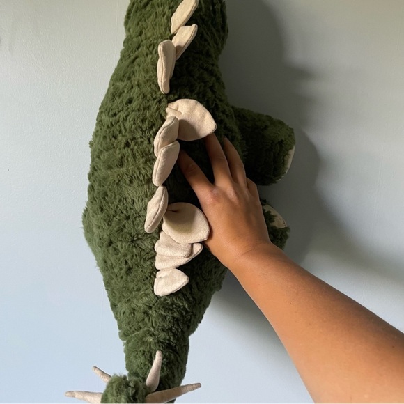 Animal Adventure Green Stegosaurus Soft Plush - Picture 3 of 8